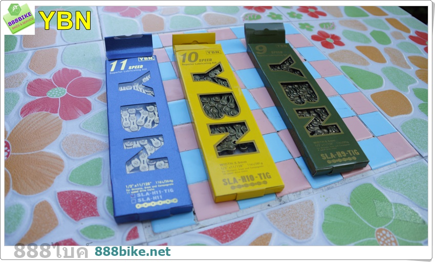 โซ่ YBN MODEL SLA-H11-TIG(1/2x11/128”) SPEED: โซ่ 11 TITANIUM