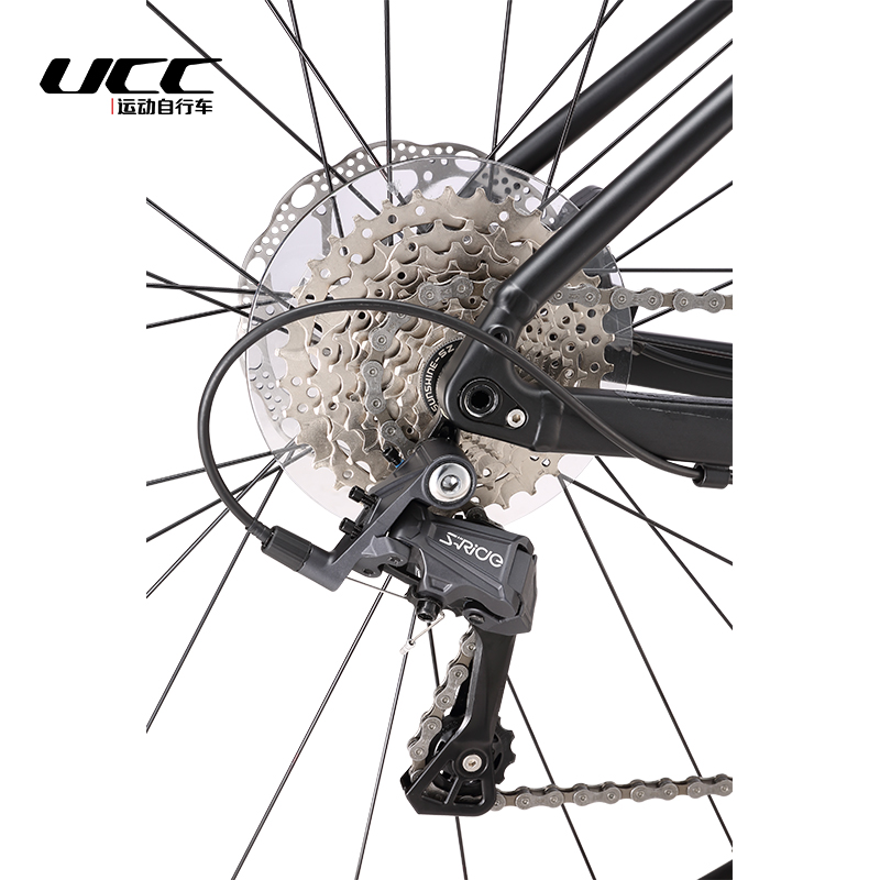 จักรยาน UCC New Gravel AL HD 18S 2025 | เฟรมอลูมิเนียม + ตะเกียบคาร์บอน | 18 สปีด | เบรกไฮดรอลิค
