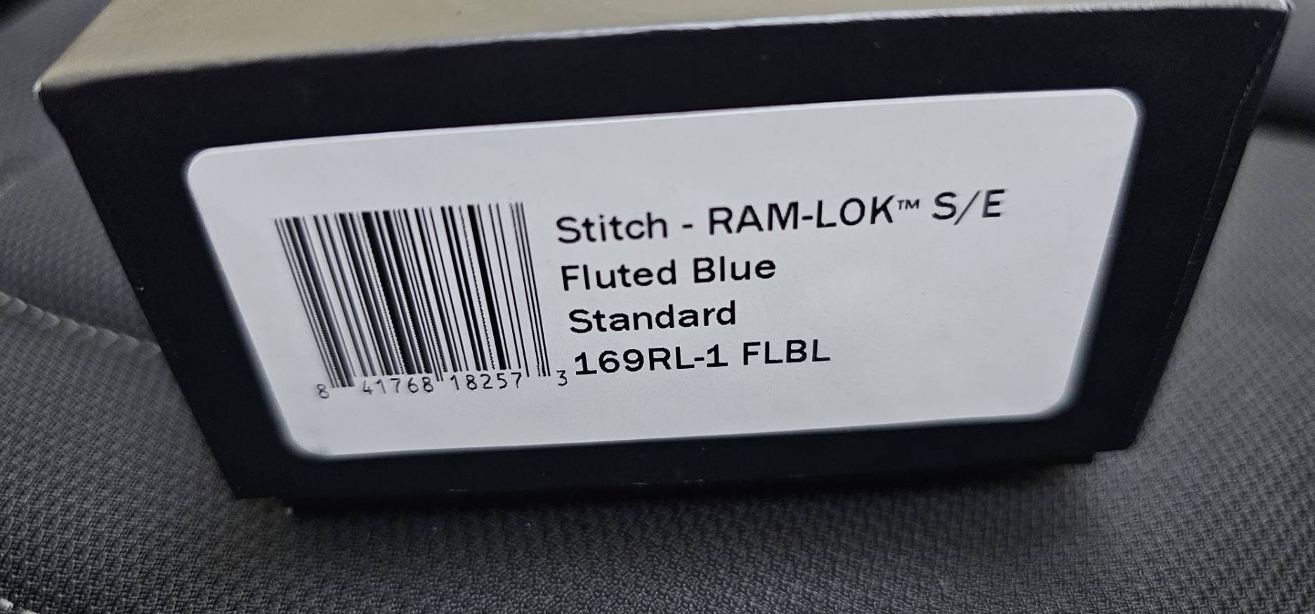 Microtech Knives Manual Stitch RAM LOK Fluted Aluminum Blue Standard & Black M390MK