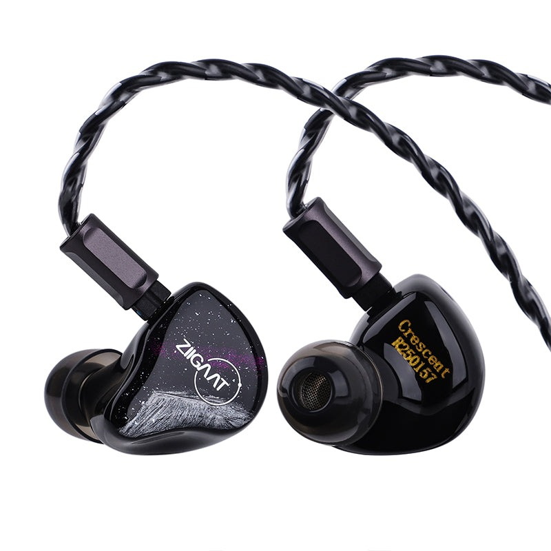 Ziigaat Crescent หูฟัง IEMs Hybrid 4 ไดรเวอร์ 2DD+2BA สำหรับนักฟังผู้หลงใหลในคุณภาพเสียง ประกันศูนย์ไทย