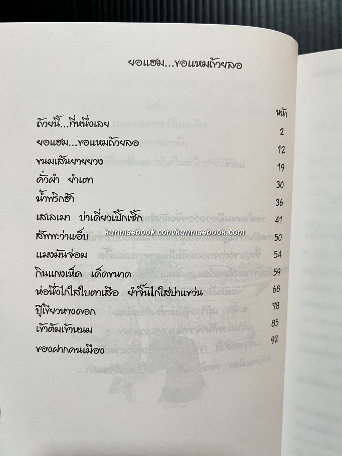ยอแฮม...ขอแหมถ้วยลอ เข้าครัวคนเมือง กินของเมืองๆ อู้เรื่องเก่าๆ ผลงานของ สุพิน ฤทธิ์เพ็ญ