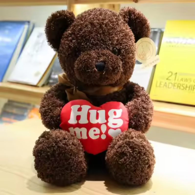 ตุ๊กตาหมียืน ขนหนู (อัดเสียง) ขนาด 30 ซม. (12 นิ้ว)