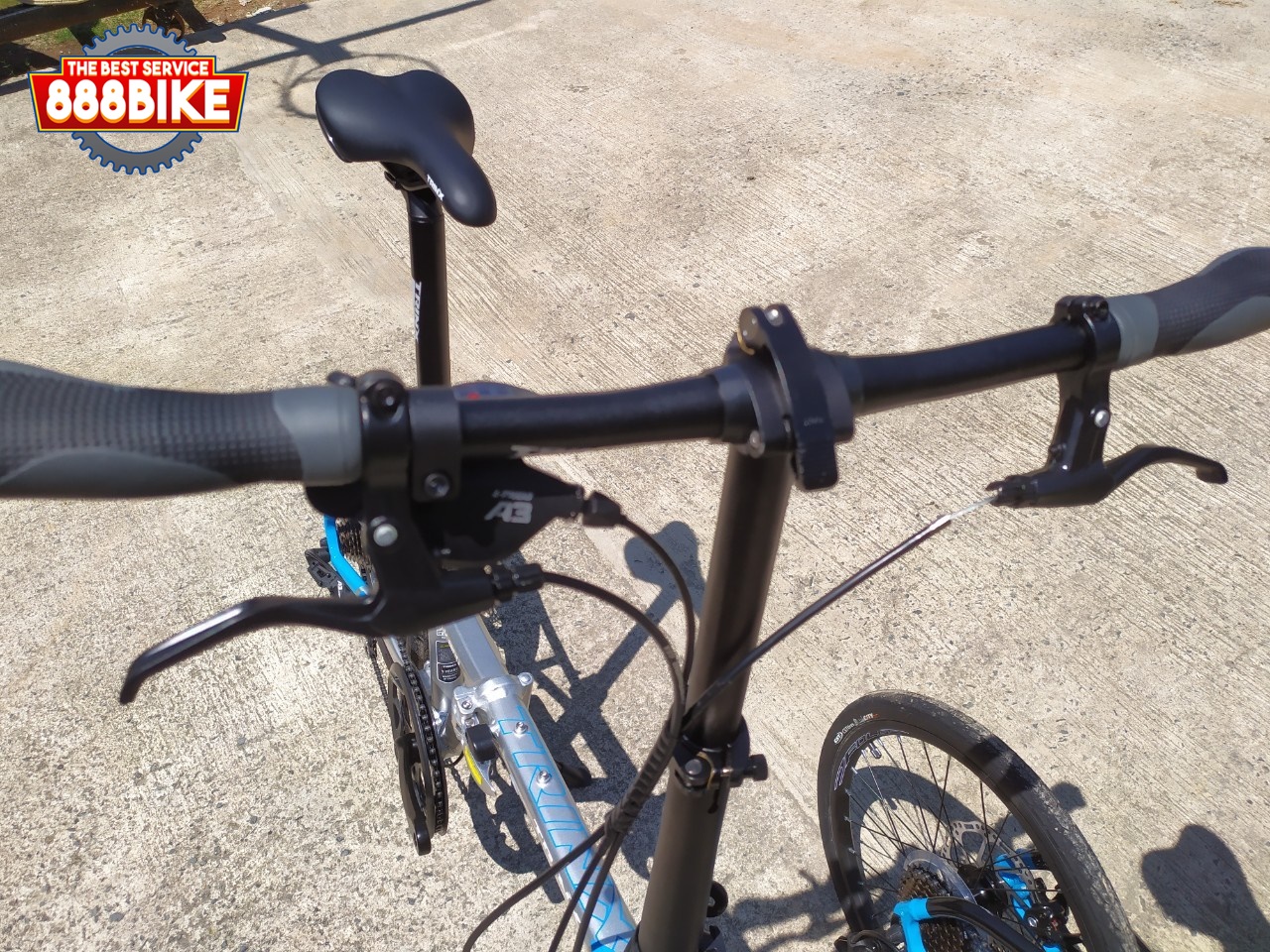 จักรยานพับ TRINX FLYBIRD 1.0-11 เฟรมอลู เกียร์ชิมาโน่ 8 สปีด ล้อ 20 นิ้ว แบร์ริ่ง ปี 2022