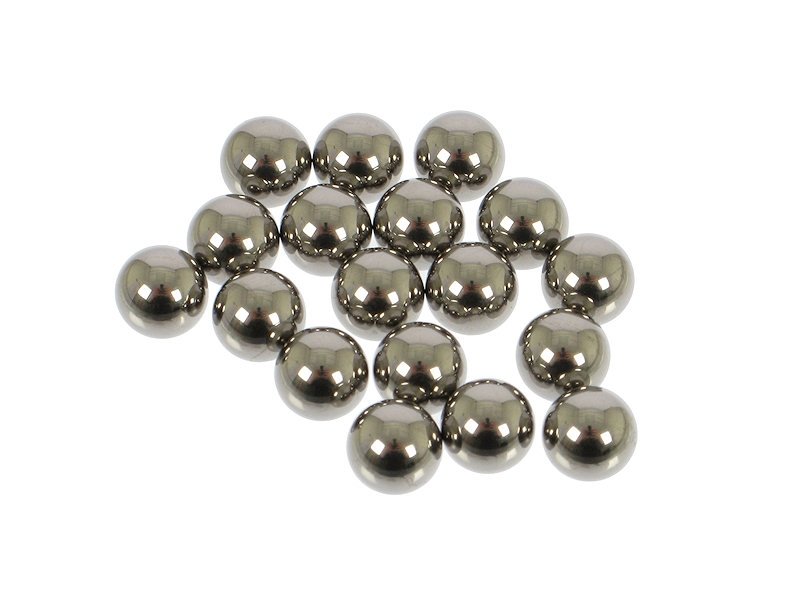 ลูกปืนเม็ดสำหรับล้อหลัง Shimano ขนาด 1/4” จำนวน 18 เม็ด,Steel Ball 1/4 ,Y00091310