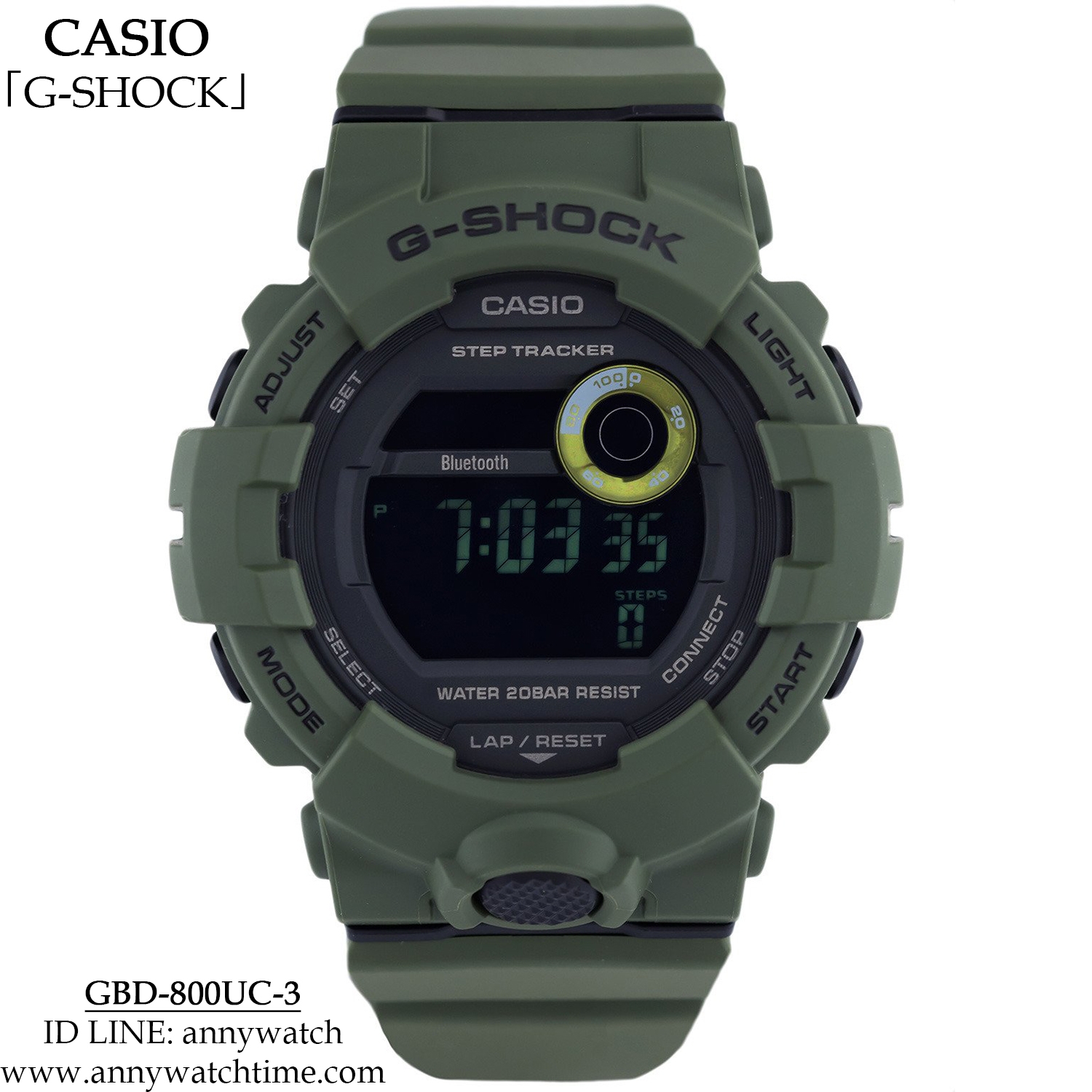 G-SHOCK GBD-800UC-3