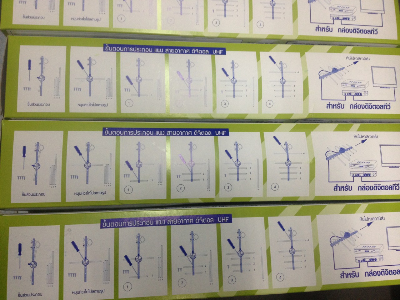เสาดิจิตอล5E DIY แบบถอดประกอบได้(ราคานี้เฉพาะปีก)