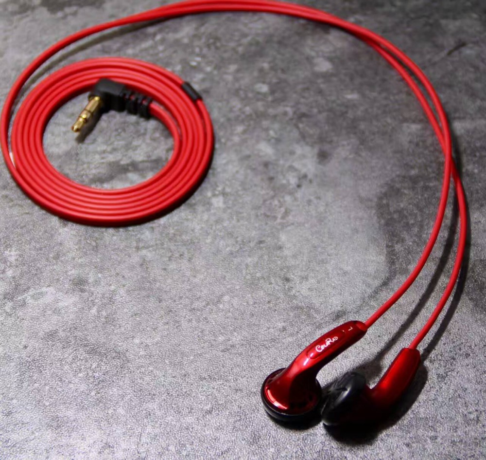 ขาย colared C01 หูฟังระดับ HiFi กำลังขับ 32 ohm สายแบบชุบเงินถัก เสียงดี ราคาประหยัด