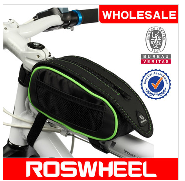 กระเป๋าคาดบนเฟรม Roswheel 12492 (มีสีดำส้ม)