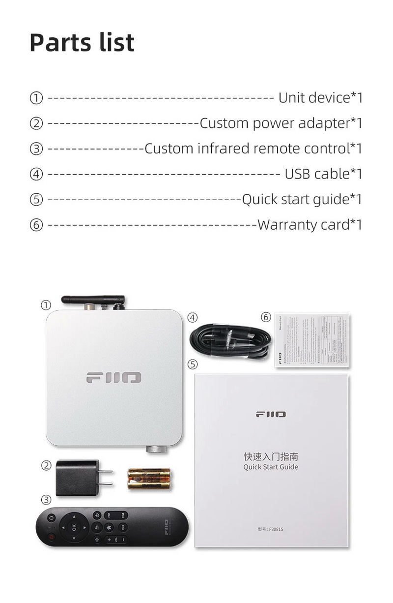 FiiO SR11 เครื่องรับเพลงสตรีมมิ่งแบบ Lossless ประสิทธิภาพสูง รองรับ AirPlay, Roon Ready ประกันศูนย์ไทย