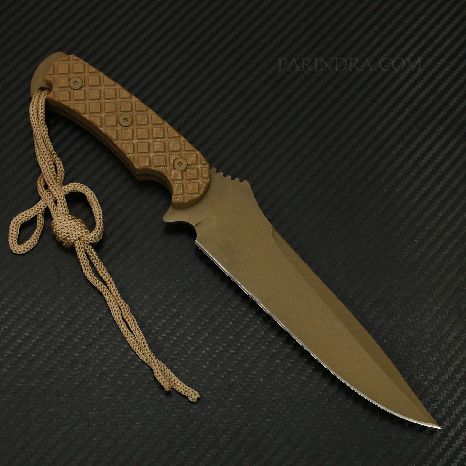 มีดเดินป่า COLUMBIA รุ่น SA31 DESERT ACU ซองลายพรางทะเลทราย