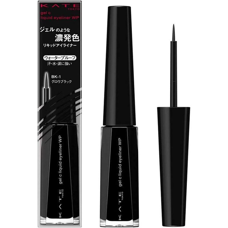 Kate Gel C Liquid Eyeliner WP อายไลเนอร์เหนือเจลสีดำสนิท 1.5ml