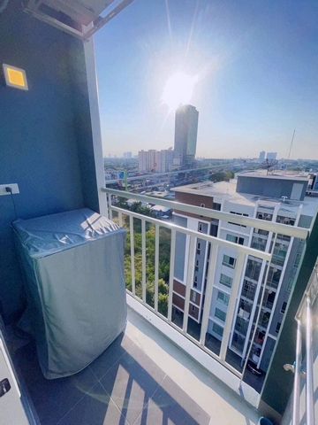 ให้เช่าคอนโดลุมพินี วิลล์ แจ้งวัฒนะ-ปากเกร็ด สเตชั่น 22.3 คร.ม.ห้องสตูดิโอ เฟอร์ครบ มีเครื่องซักผ้า ตรงข้ามเซ็นทรัล