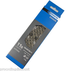 โซ่ ULTEGRA, CN-HG700-11, โซ่ 11-SPD, 116L, สำหรับเสือหมอบ/MTB, มีกล่อง