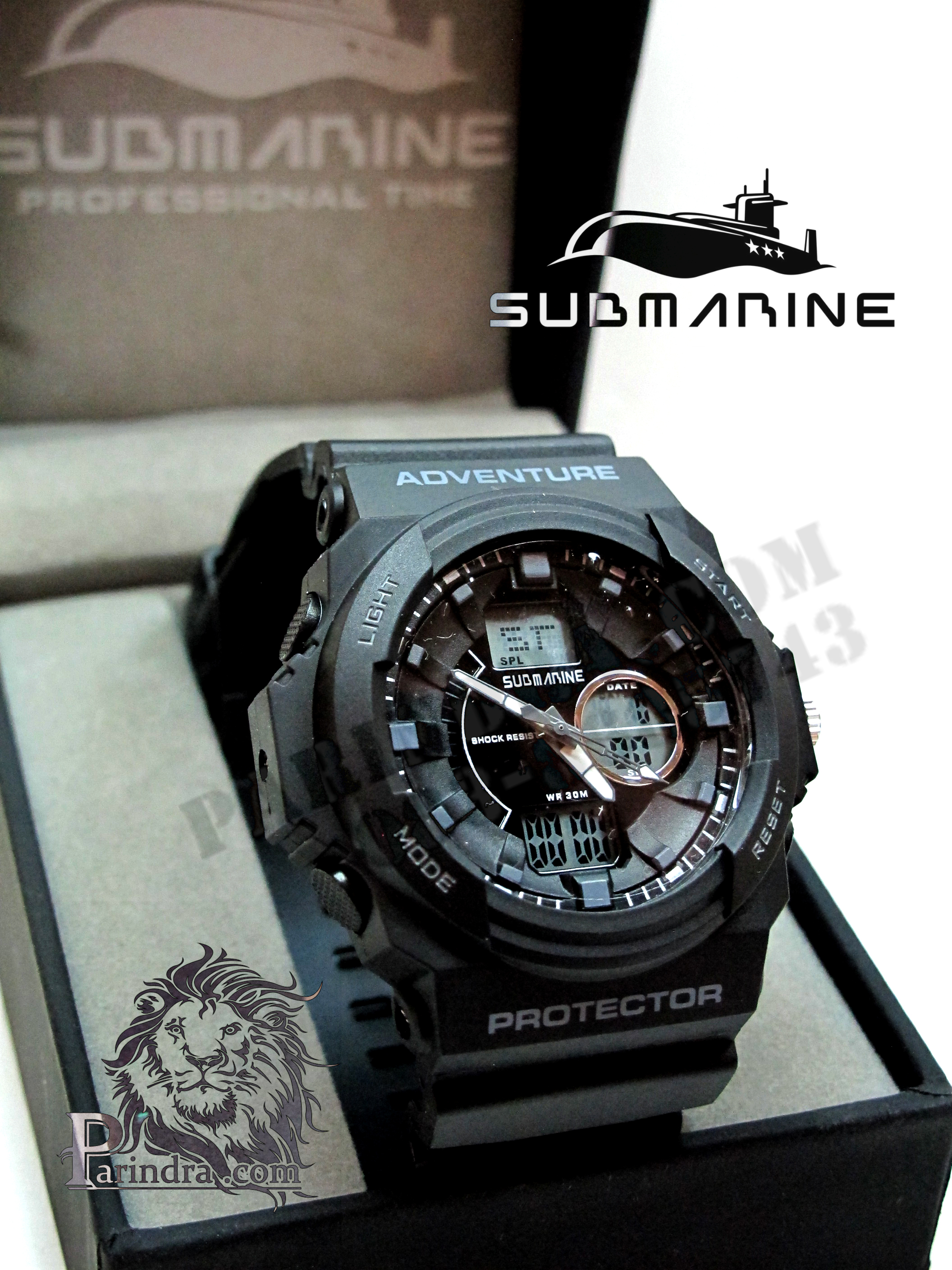 นาฬิกา US submarine Aventure Protecter รุ่น TP3141M สีดำเทา