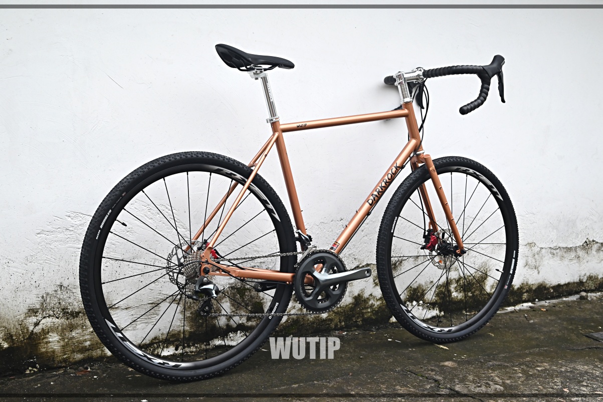 จักรยานเสือหมอบ DARKROCK WUTIP 700C Road bike Gravel bike, เฟรมโครโม่ เรโนล์ เกียร์ Tiagra 2*10 speeds