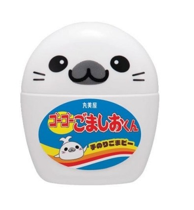 🐾 ผงโรยข้าวงาดำเกลือ Marumiya ごましおくん 26g ในตลับแมวน้ำสุดคิวท์! 🐾