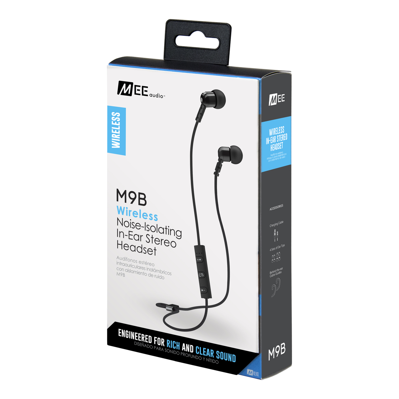 หูฟัง MEElectronics (Mee Audio) M9B Bluetooth Inear บลูทูธ ไร้สาย เบสหนักแน่น ใส่สบาย รายละเอียดเสียงสุดยอด