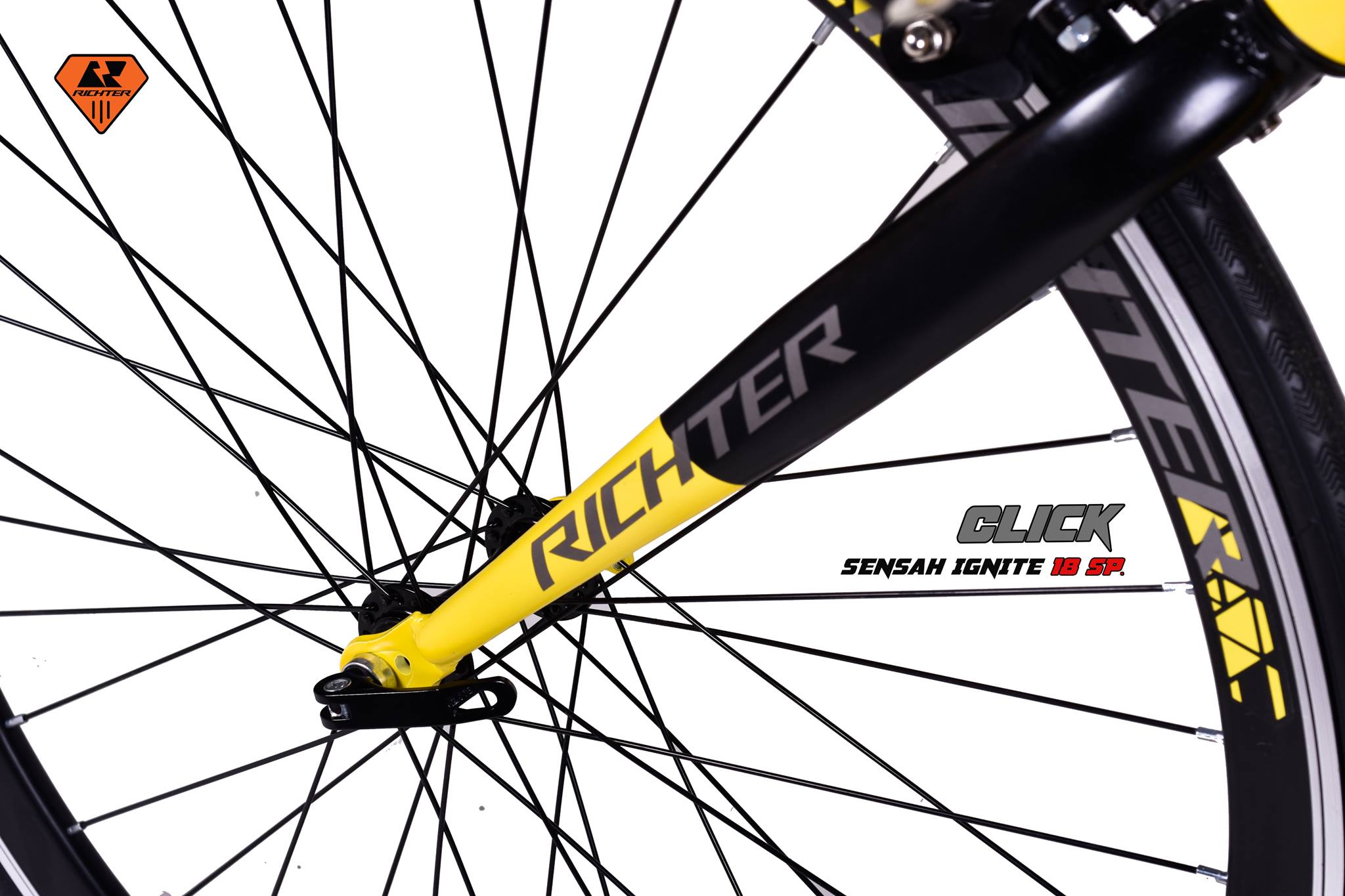 เสือหมอบ RICHTER รุ่น CLICK เฟรมอลู 18 สปีด ล้อ 700c 2023