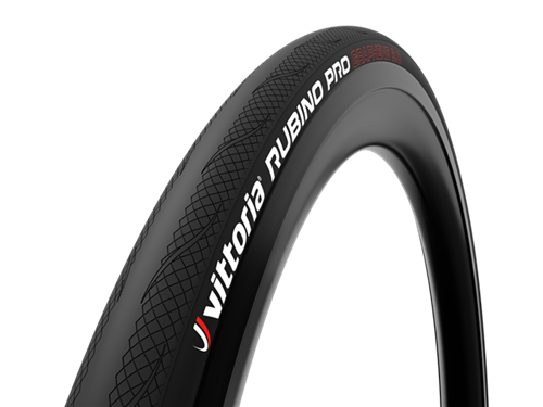 ยางนอกขอบพับ VITTORIA RUBINO PRO IV, 700X23-28"/TUB ฮาล์ฟ /FULL BLK G+, VTBE100498