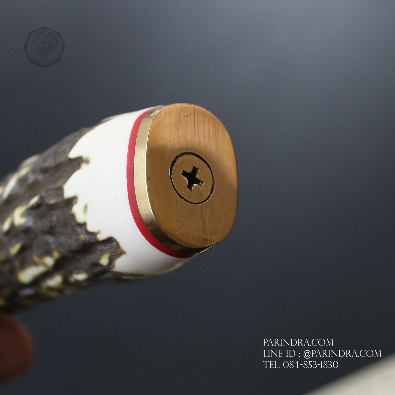 มีดใบตาย ELK ด้ามลายเขา แบบ 2 ขนาด 9 นิ้ว