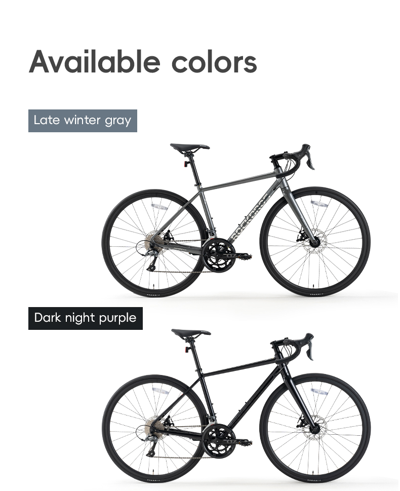 จักรยานเสือหมอบ ROCKBROS SPIN-W2M เฟรมอลูมิเนียม ชุดเกียร์ Shimano Claris R2000 (2x8 สปีด) ล้อ 700c