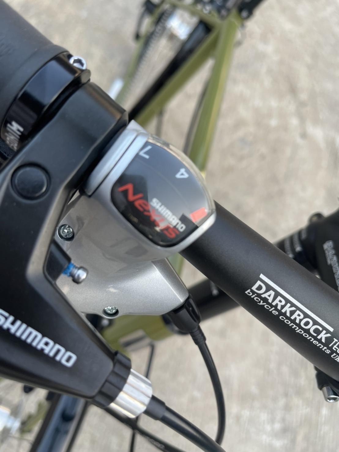 จักรยานกราเวล DARKROCK SUPER TRAVEL 700C GRAVEL BIKE 700C เกียร์ดุม NEXUS ไฟหน้า LED