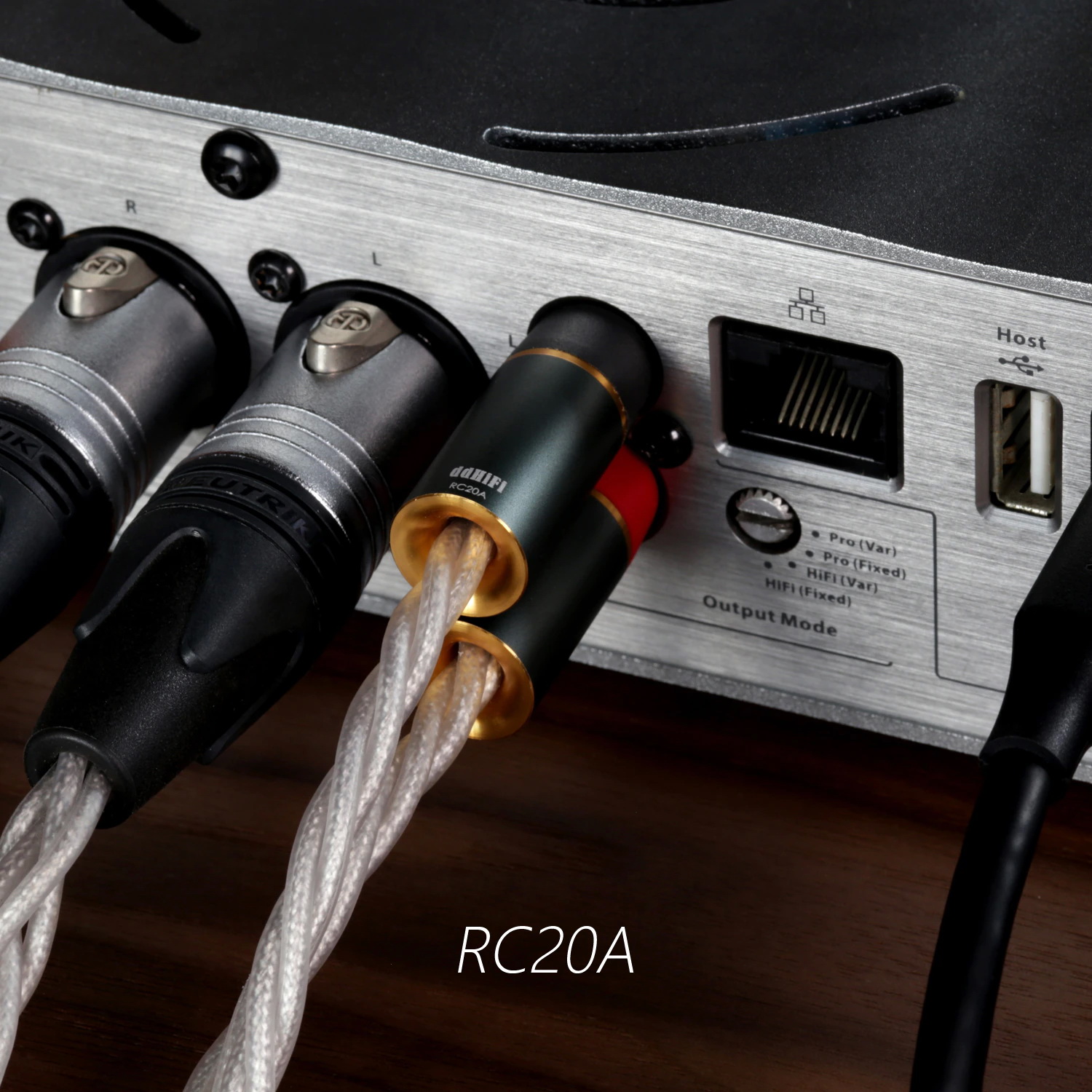 DD RC20A สาย RCA ทองแดง PCOCC สำหรับ DAC/AMP