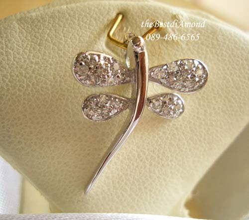 BP420RD+++จี้แมลงปอ+++ จี้รูปแมลงปอ น่ารักมากๆๆค่ะ วางรูปแบบได้สวย ลงตัว เพชรไม่ใหญ่มาก ใส่ไปเที่ยว ทำงานได้สบายๆ ไม่เวอร์เกินไป