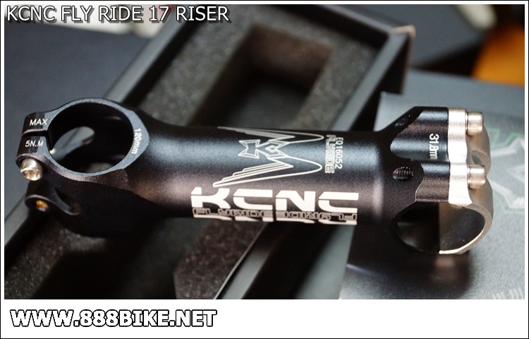 คอแฮนด์อัลลอยด์ KCNC Flyride 120mm.Riser,Oversize,ยาว 100,110,120มม.