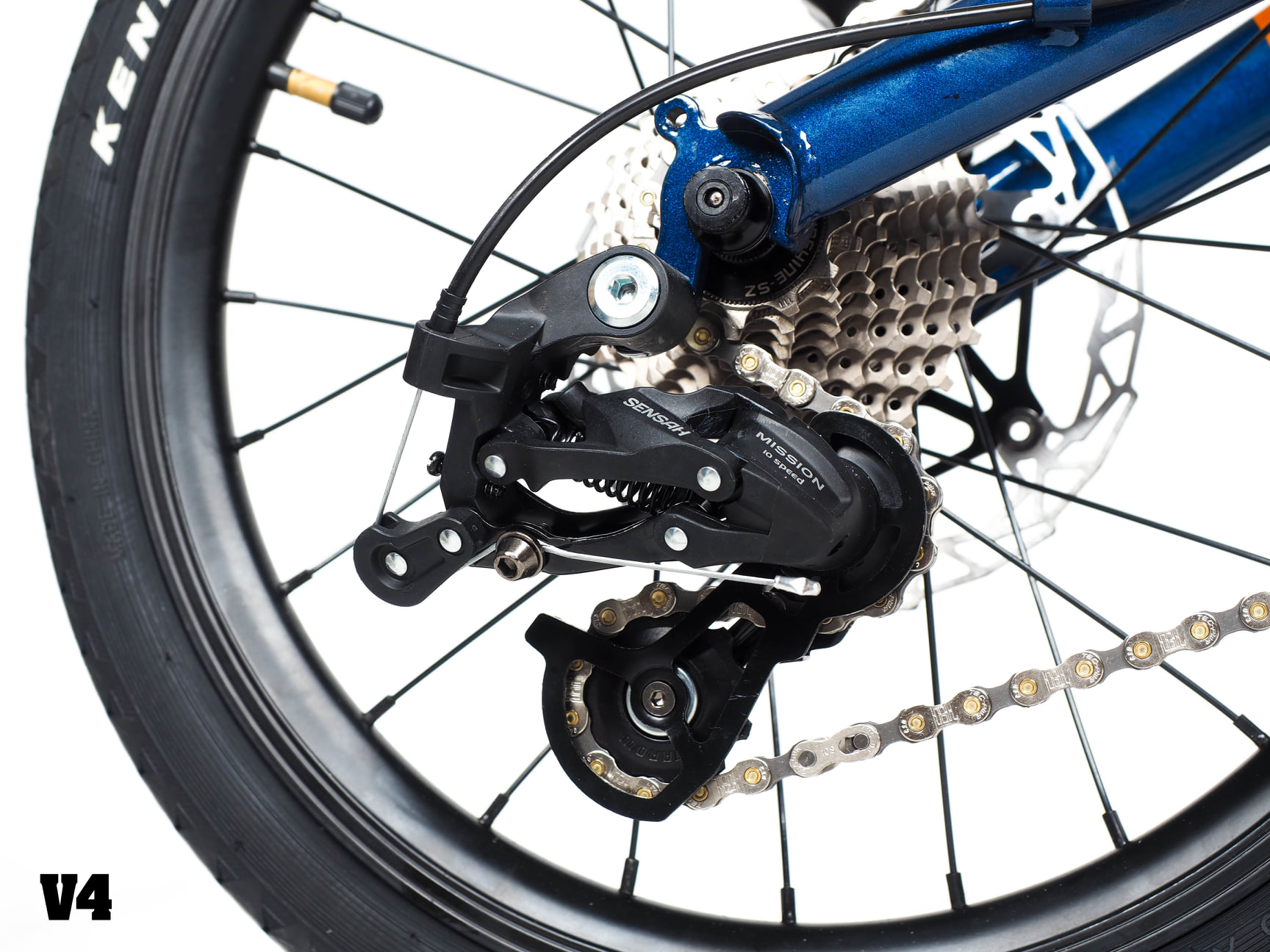 จักรยานพับ BACKER รุ่น V4 10 สปีด เฟรมโครโมลี่ ล้อ 16 นิ้ว (BACKER V4) 2021