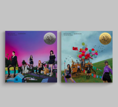 อัลบั้ม #Red Velvet - Mini Album Vol.6 [Queendom] Photo Book Queen ver.(Random Ver.)