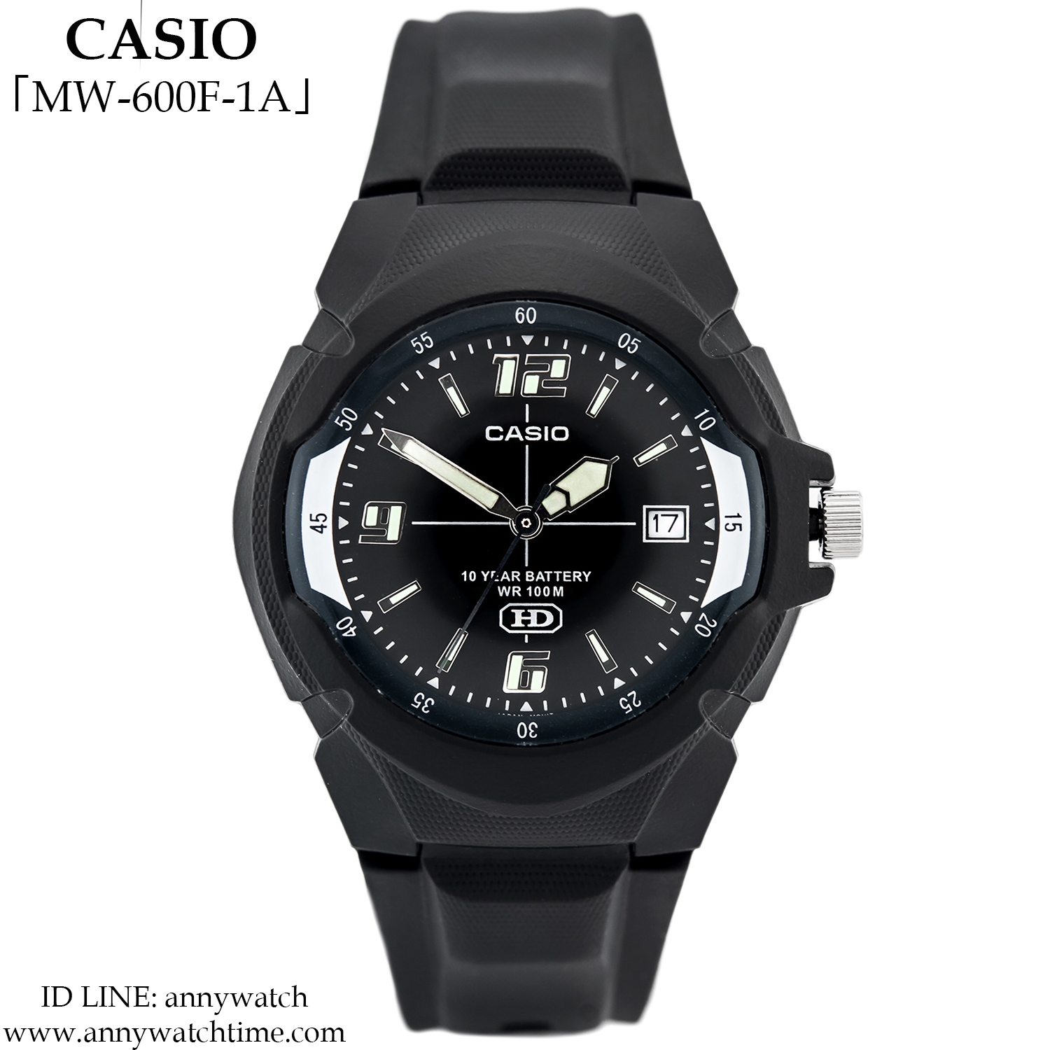 CASIO MW-600F-1A
