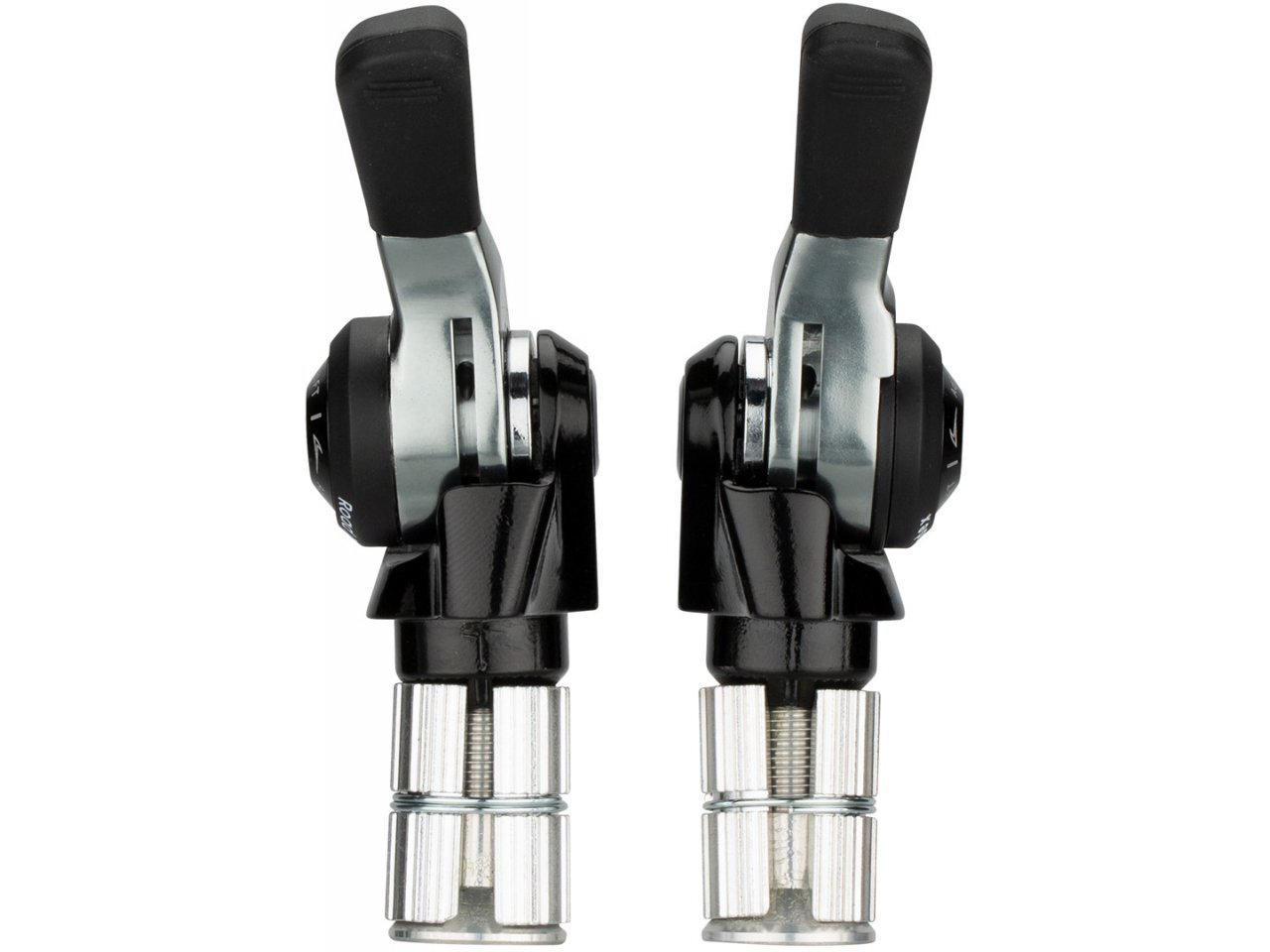 MicroSHIFT BS-A11 มือเกียร์ติด BAR END รองรับ 2-/3-11-speed Bar End Shifters for Shimano Road