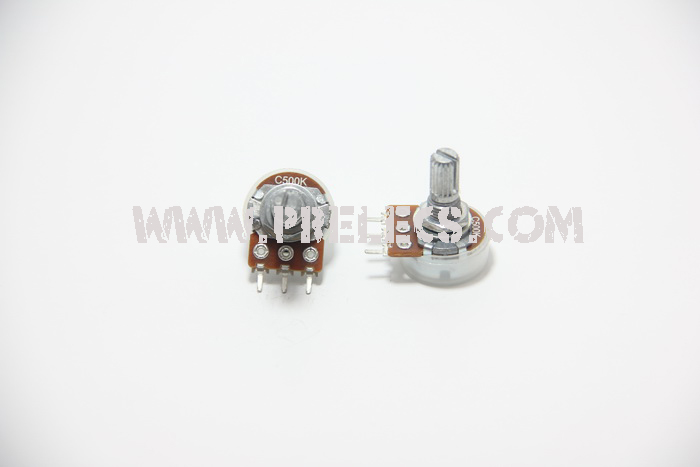 Volume 500KC 1ชั้น แกน17mm (Potentiometer)