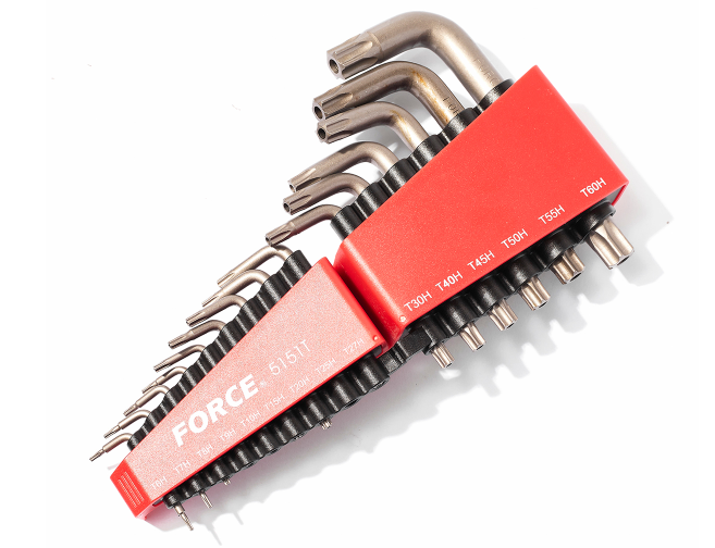 ชุดประแจ หัวจีบแกนกลวง (15ชิ้น) ฟอร์ซ (FORCE) Pn.5151T