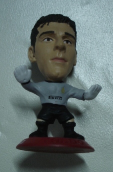ตุ๊กตาโมเดลนักฟุตบอล ฟ.ตอลโด้ สโมสรอินเตอร์ มิลาน โครินเธียน ไมโครสตาร์ - Coca Cola Soccer Figurine Collection/2002 Red Base - CCWC12 ใหม่ / F.TOLDO INTER MILAN Football Club Corinthian MicroStars Football Figure - Coca Cola Soccer Figurine Collection/200