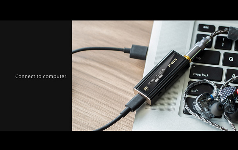 FiiO KA5 DAC/AMP พกพา พร้อมจอแสดงผล OLED ประกันศูนย์ไทย