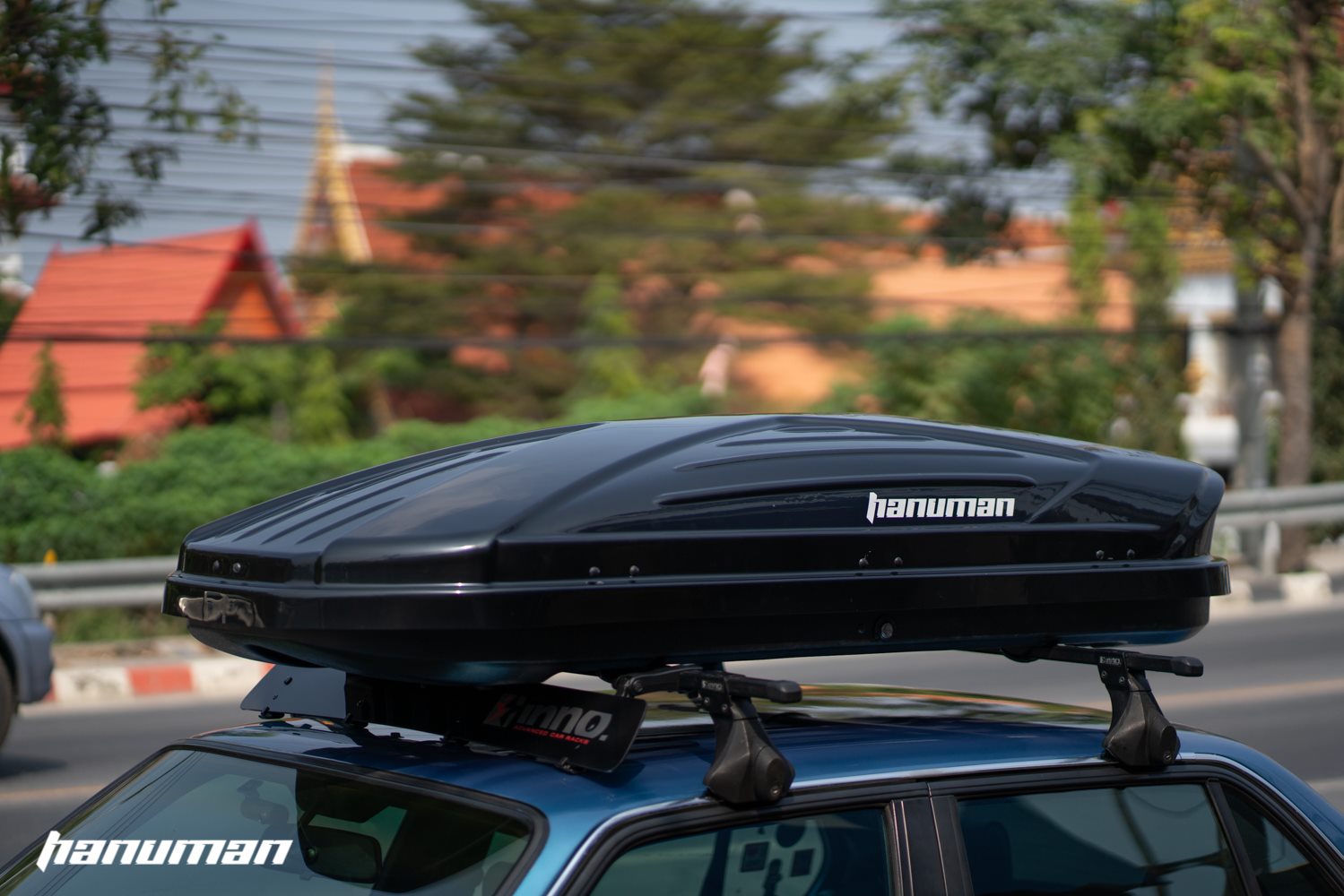Hanuman Roof Box กล่องอเนกประสงค์วางบนหลังคา (ไม่รวมคานคู่พร้อมขาจับยึด)