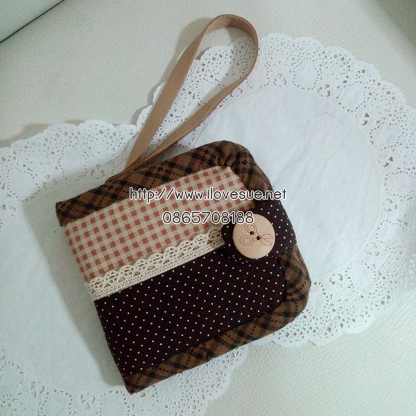 กระเป๋าสตางค์ใบสั้น มีสายคล้องมือให้ค่ะ- สินค้าสั่งทำ ส่งฟรี