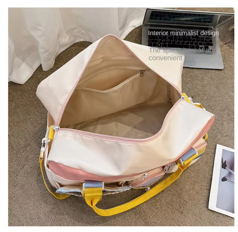 กระเป๋าเดินทางแบบหิ้วพร้อมสายสะพายข้าง รุ่น A-9919 ขนาด ก.47*ส.27*ก้น 22 ซม.