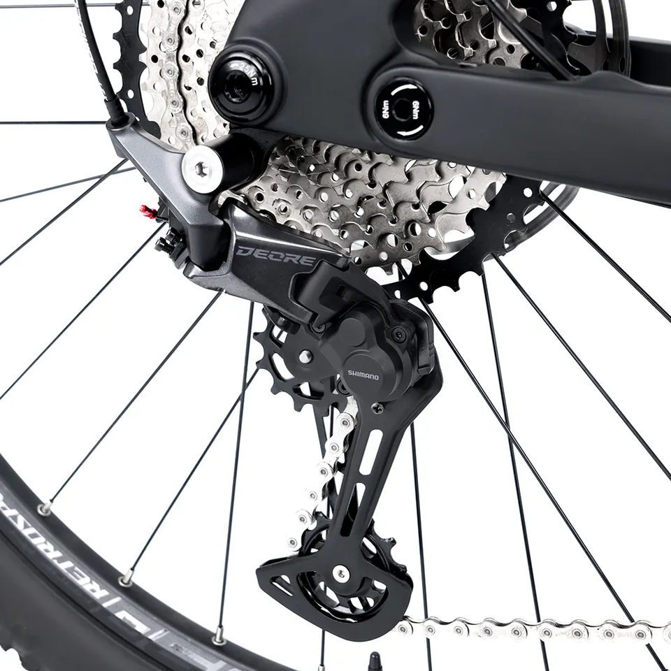 CYCTRAC EM19 Electric Mountain Bike | Carbon Fiber Frame 27.5"/29" | Bafang Mid-Drive M820 Low | Pre-Order