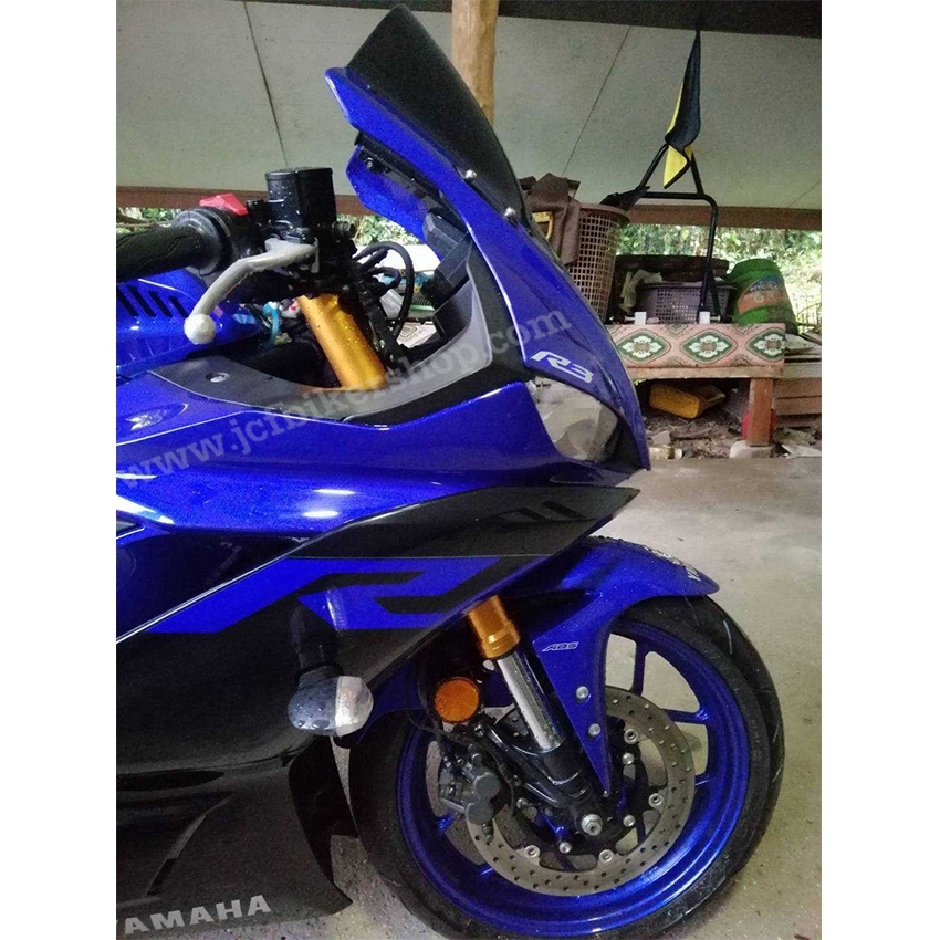 ชิวหน้า,บังไมล์,ชิวหน้าแต่ง YAMAHA R3 ปี 2019 - 2022 สินค้าตรงรุ่น