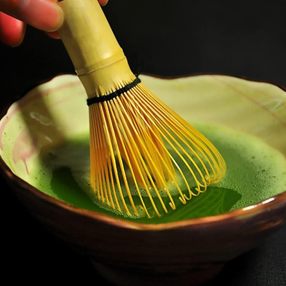 ไม้ตีมัทฉะ 100 แฉก – งานแฮนด์เมดจากไม้ไผ่ขาวแท้ Matcha Whisk