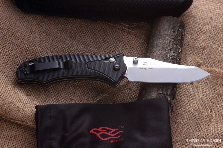 มีดพับ Ganzo G710 สีดำ ของแท้ 100%