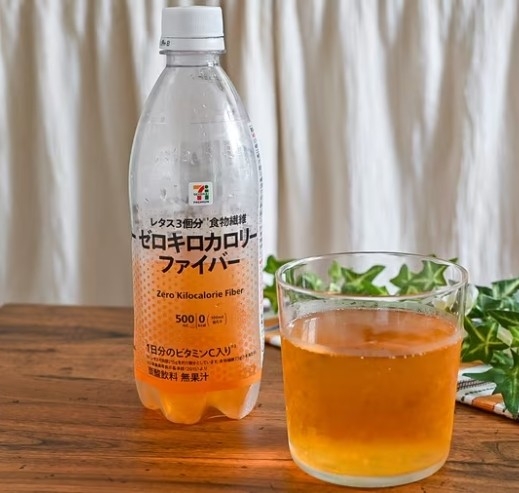7-eleven zero calorie cider สูตร vitamin C / ไฟเบอร์ / ดูแลลำไส้