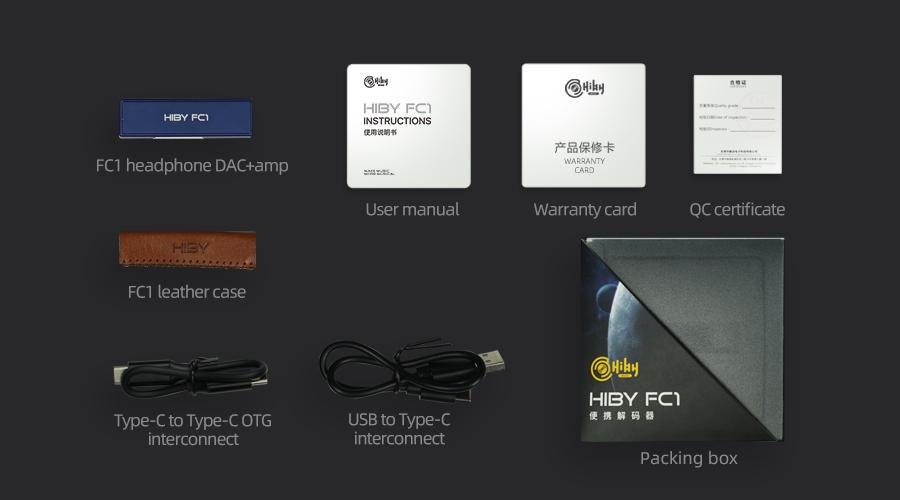 ขาย Hiby FC1 USB DAC& สำหรับ smartphones, computers