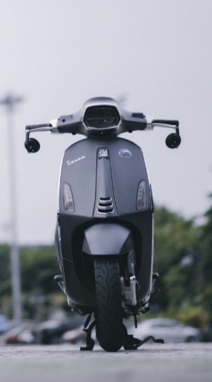 กระจกปลายแฮนด์ ทรงกลมมิเนียมทั้งชิ้น (ใส่ได้ทุกรุ่น) กระจกสีใสไม่หลอกตา+น็อต