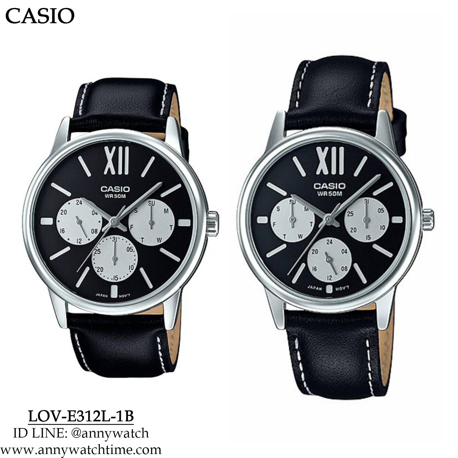 CASIO LOV-E312L-1B