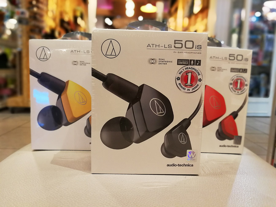 Audio Technica Ath Ls50is หูฟัง Inear Monitor Dual Symphonic drivers มีไมค์ แบรนดังจากญี่ปุ่น
