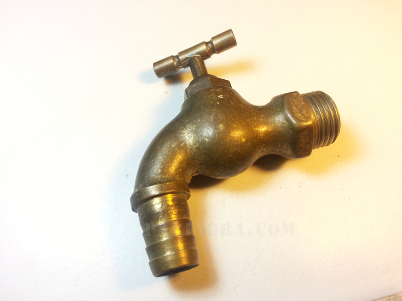 ก๊อกน้ำหัวทองเหลืองโบราณ 1